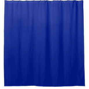 Solid plain Egyptian blue Shower Curtain
