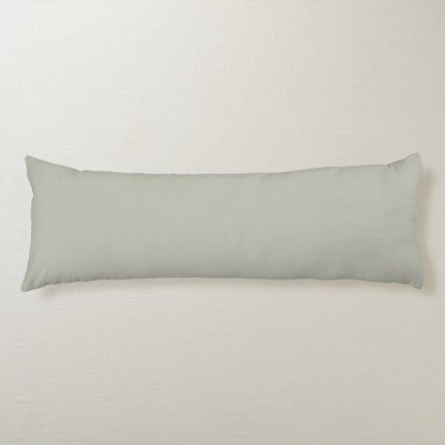 Solid Plain PebbleCool Beige Body Pillow