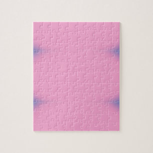 Solid plain pink jigsaw puzzle