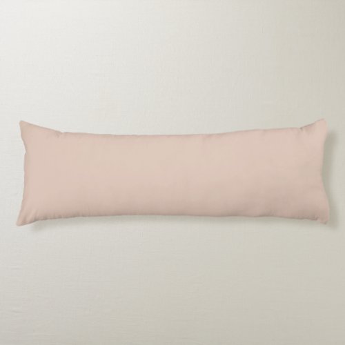 Solid Plain Soft Terracotta Body Pillow