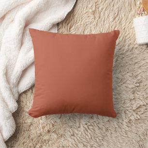 Solid Plain Terracotta Cushion/ Throw Pillow