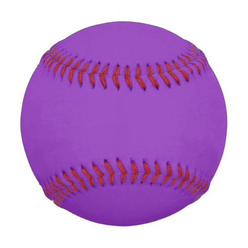 Solid plain violet bright purple baseball