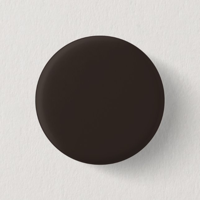 Solid, Plain Walnut Brown,  Button (Front)