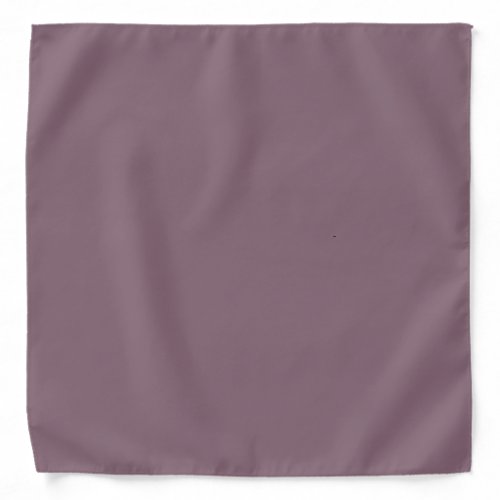 Solid plum dandy purple bandana