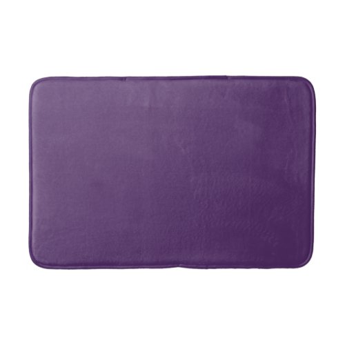 Solid plum wine purple bath mat
