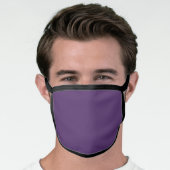 Solid plum wine purple face mask (Worn Him)