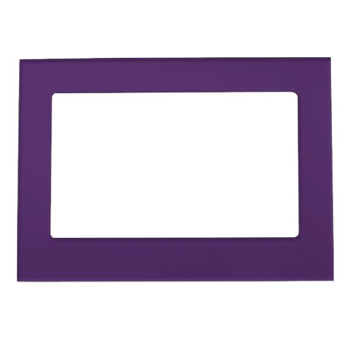 Solid plum wine purple magnetic frame