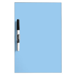 Solid powder light pale baby blue dry erase board