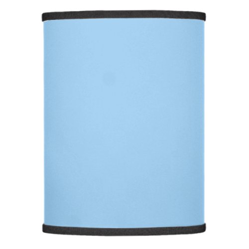 Solid powder light pale baby blue lamp shade