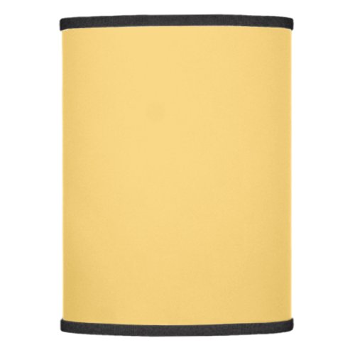 Solid prairie cream yellow lamp shade