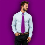 Solid  Purple Tie -  Single Color Necktie<br><div class="desc">A solid purple necktie.  A great choice anytime your outfit needs a splash of purple.  If your school colors include purple this tie would be a great choice for showing your school spirit.</div>