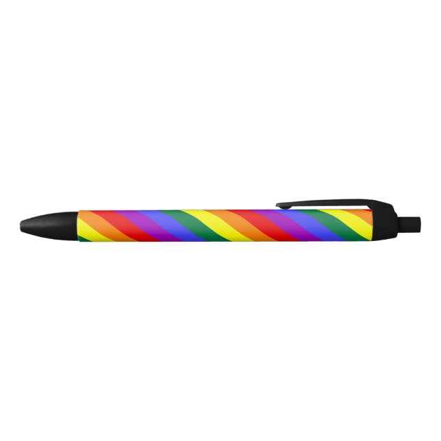 Solid Rainbow Stripe Pen D (Top)