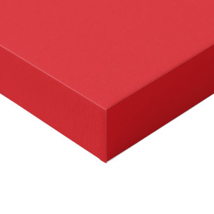Solid Red Background  Faux Canvas Print