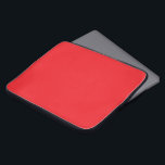 Solid Red Background Laptop Sleeve<br><div class="desc">Bold solid red background with minimalist texture – perfect for creative projects, prints, and product design. Make a striking visual impact with this solid red background design. Featuring a clean, bold minimalist color texture, this high-quality red tone delivers an eye-catching foundation for countless products—from apparel and tech accessories to home...</div>