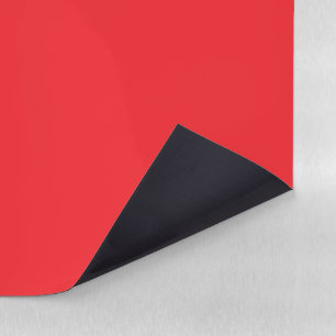 Solid Red Background Magnetic Dry Erase Sheet