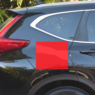 Solid Red Background  Sticker