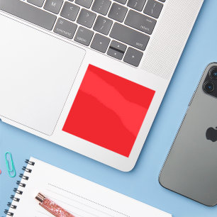 Solid Red Background  Sticker