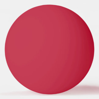 Solid Red Color Ping-Pong Ball