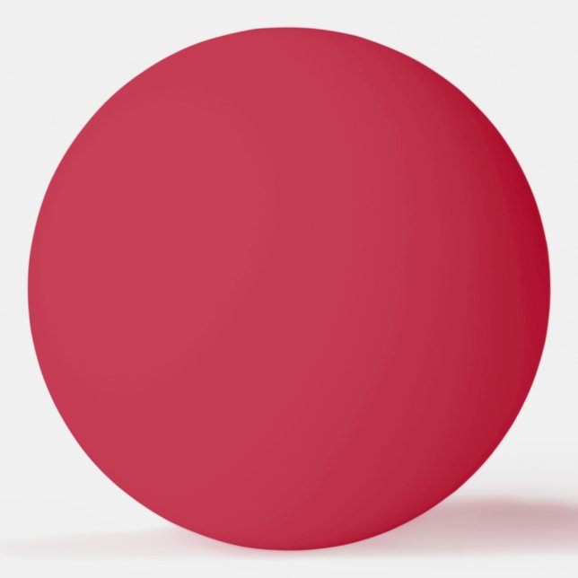 Solid Red Color Ping-Pong Ball (Front)