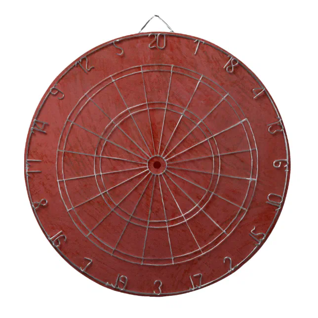 Solid Red Dart Board Zazzle