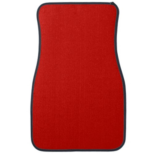 Solid red fire brick tamarillo cherry red car floor mat