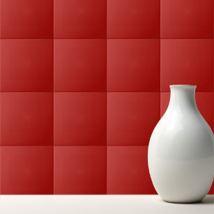 Solid red fire brick tamarillo cherry red ceramic tile