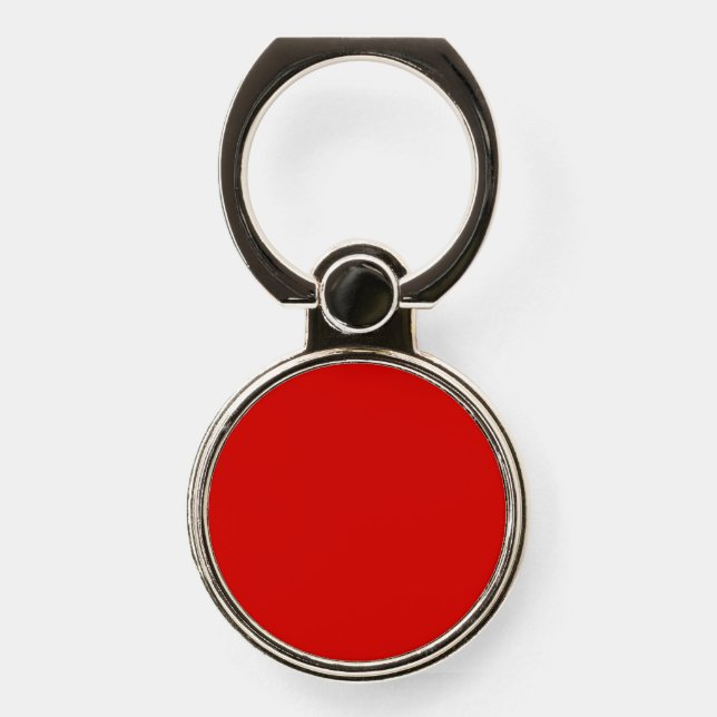 Solid Red Phone Ring Stand (Front)