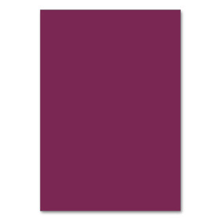 Solid Red Wine Color | Hex# 7C2855 Table Number