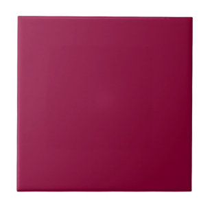 Solid Red Wine Tile