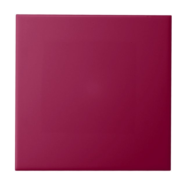 Solid Red Wine Tile (Front)
