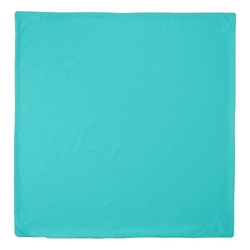 Solid robins egg blue turquoise light sea green duvet cover