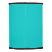 Solid robins egg blue turquoise light sea green lamp shade (Back)