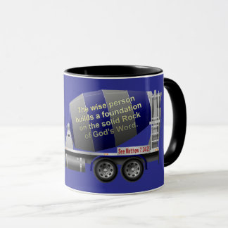 Solid Rock Concrete Mixer Mug