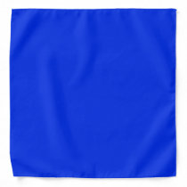 Solid Royal Blue Bandana