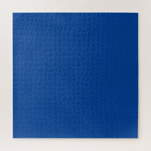 Solid Royal Blue Jigsaw Puzzle _ DIFFICULT