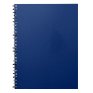 Solid Royal Blue Notepad Notebook