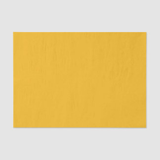 Solid Saffron Yellow Tissue Paper