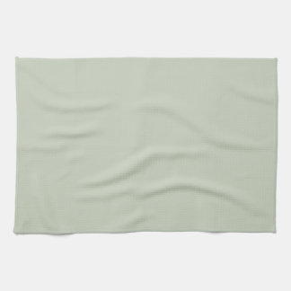 Solid Sage Green Minimal Kitchen Decor Towel