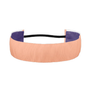 Solid Salmon Pink color background customizable Athletic Headband