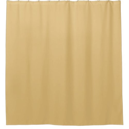 Solid sand brown shower curtain