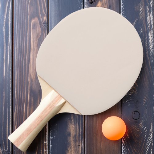 Solid Sandcastle Pink Color Ping Pong Paddle