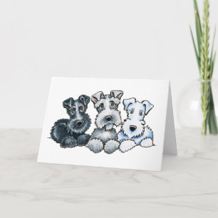 Solid Schnauzer Card