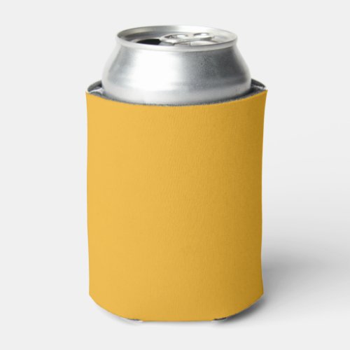 Solid School Colors  Gold Can Cooler