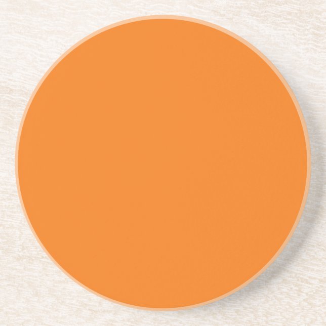 Solid Series---Orange coaster (Front)