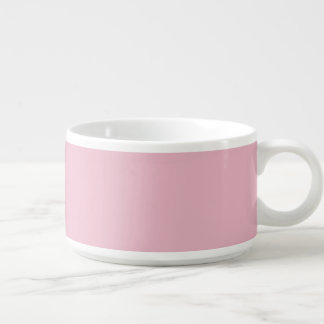 Solid Soft Blush Pink Chili Bowl