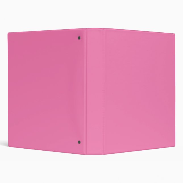 Solid soft pink 3 ring binder (Background)