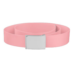 Solid soft pink belt
