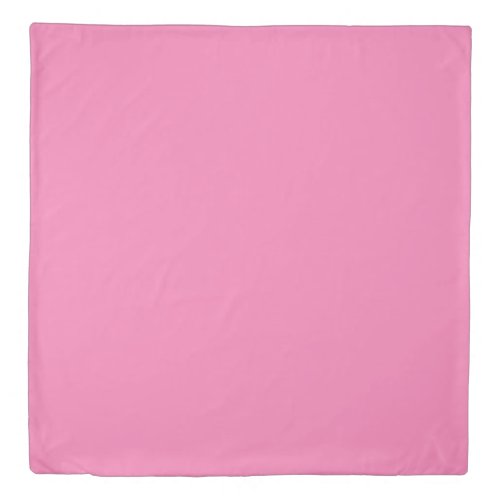 Solid soft pink duvet cover