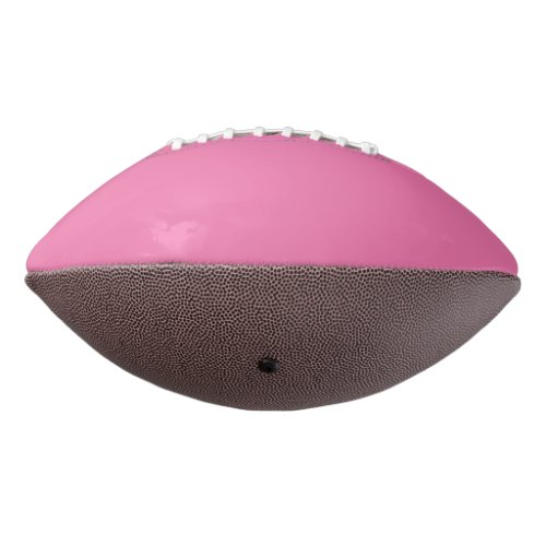 Solid soft pink football