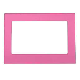 Solid soft pink magnetic frame